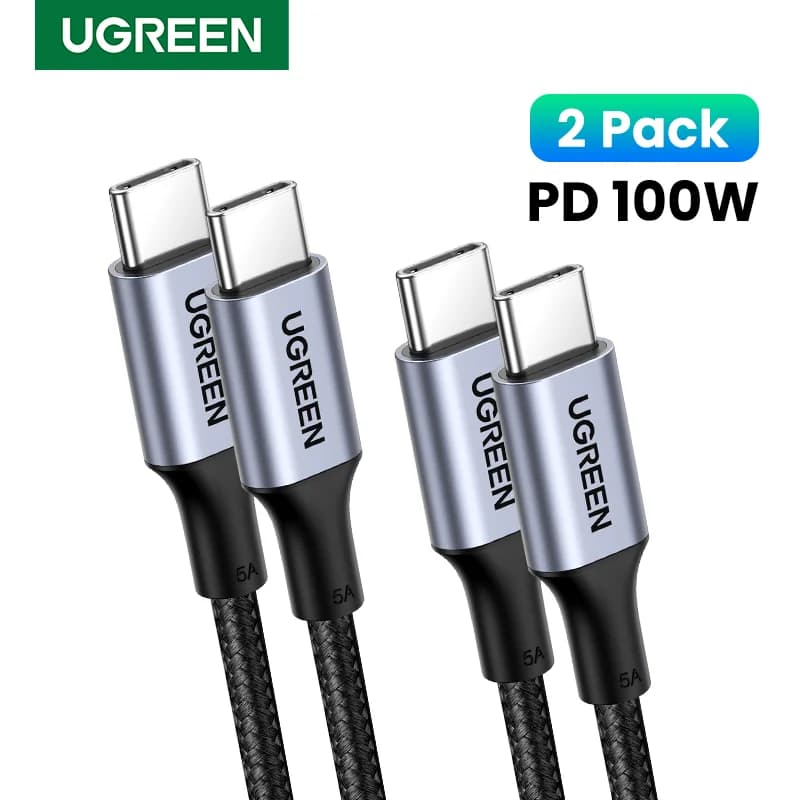 Sada 2ks kabelů USB-C na USB-C PD 100W