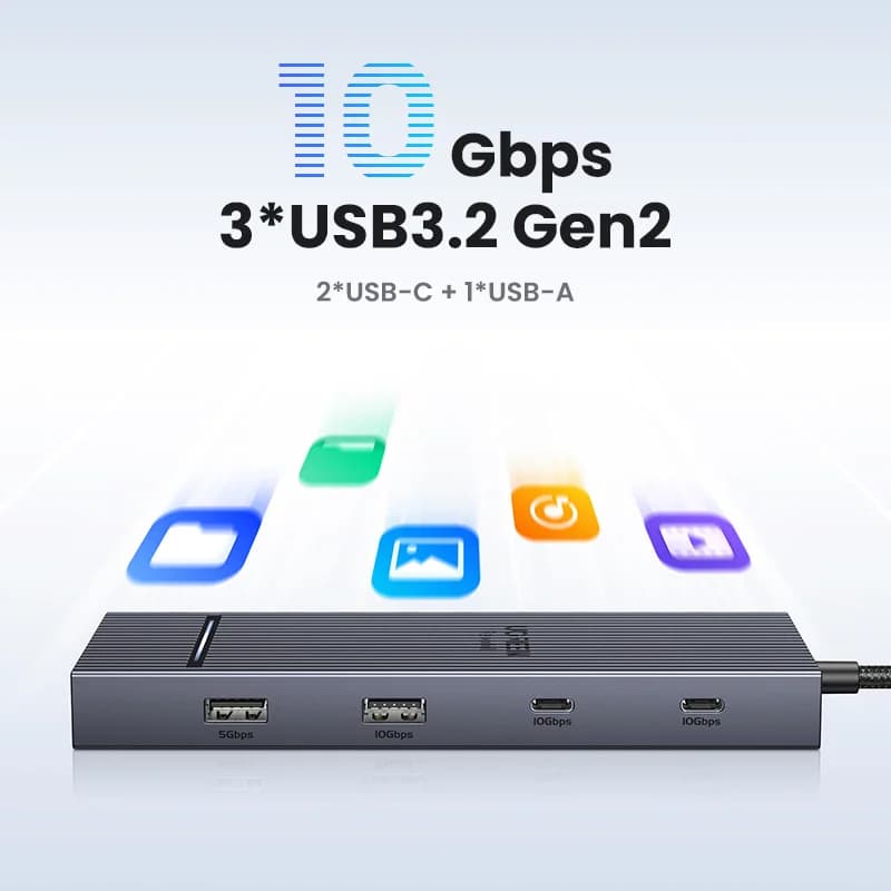 USB-C Hub s 4K HDMI & 100W PD