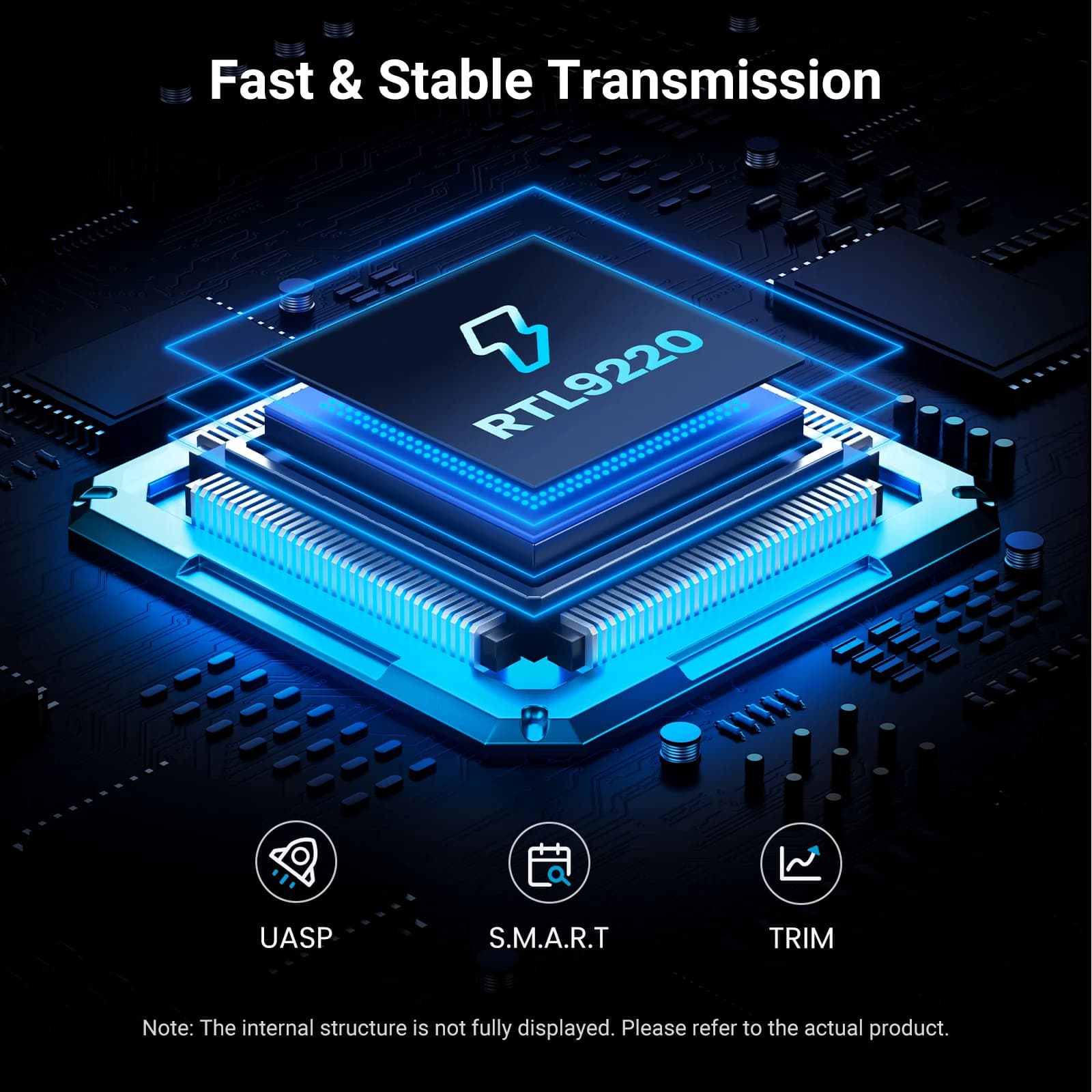 Kryt pro SSD M.2 NVMe/SATA, 20Gbps USB-C
