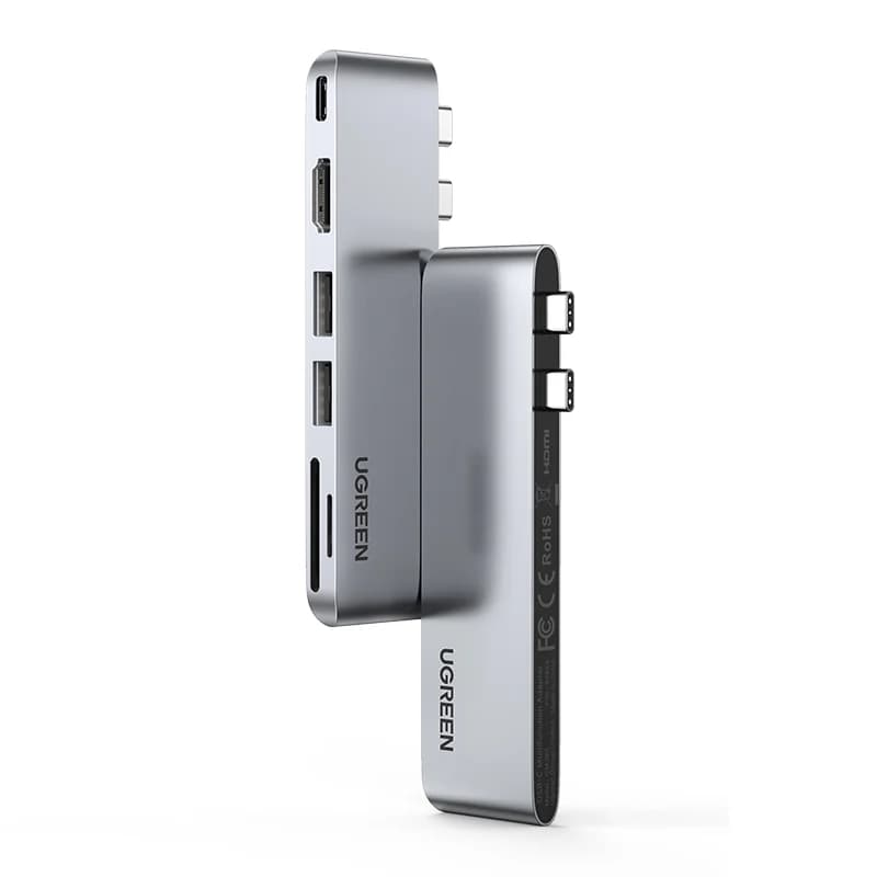 6v2 USB-C hub s HDMI 4K a čtečkou karet