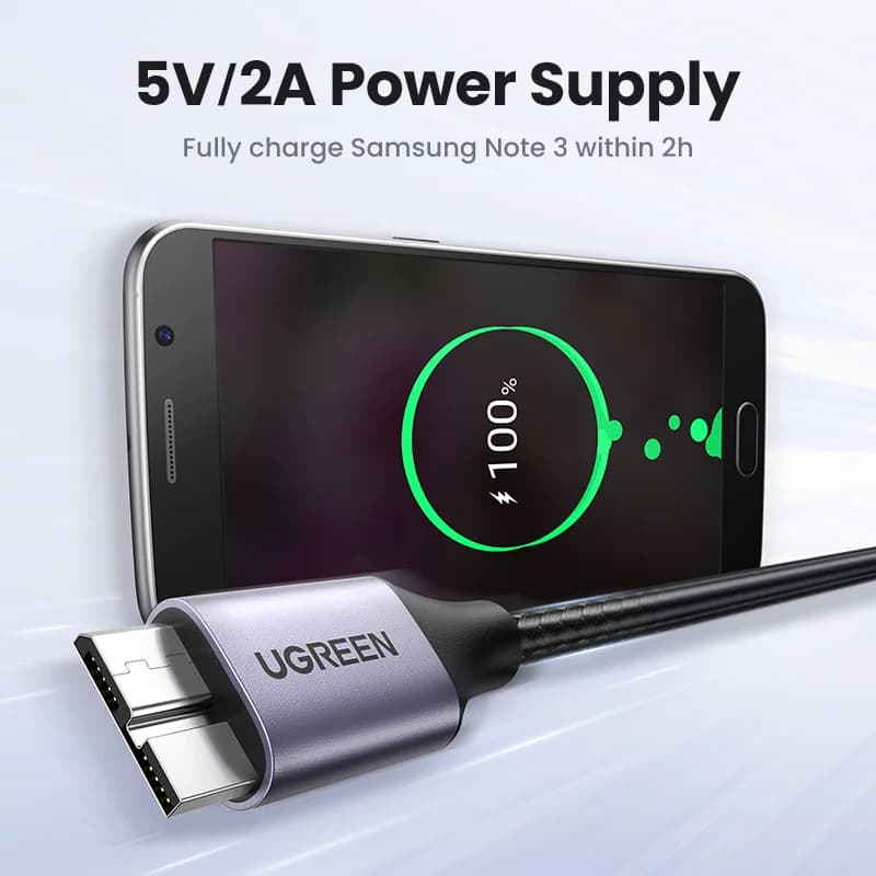 USB 3.0 Micro-B datový kabel pro rychlé nabíjení