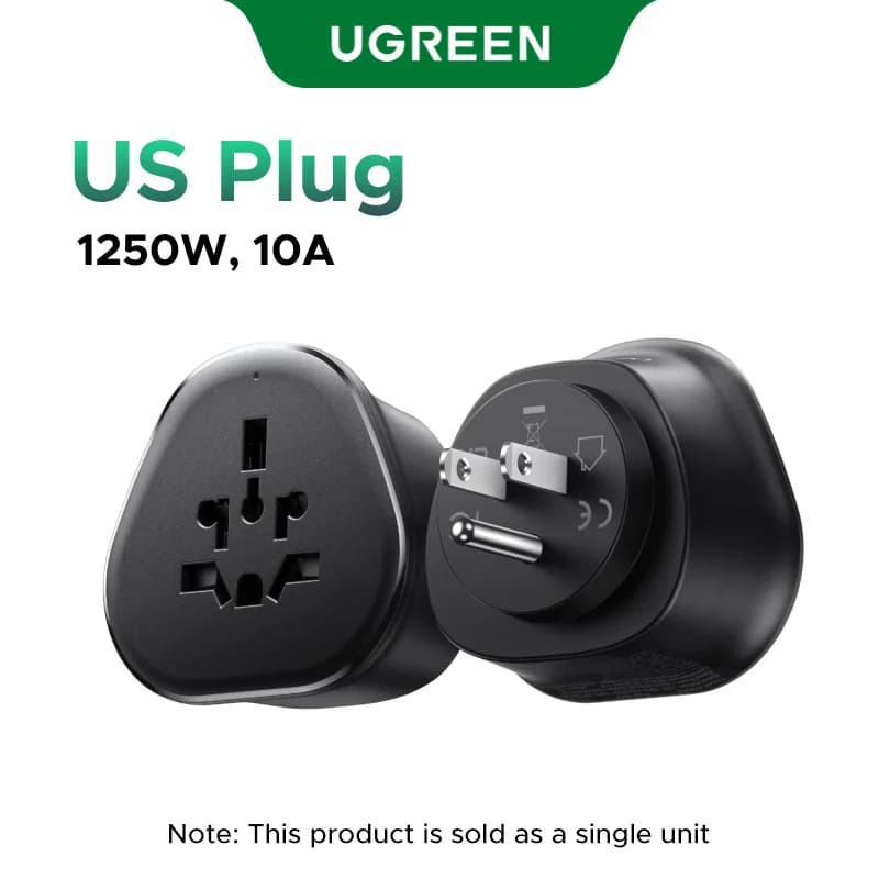 Univerzální cestovní adaptér do zásuvky s US vidlicí