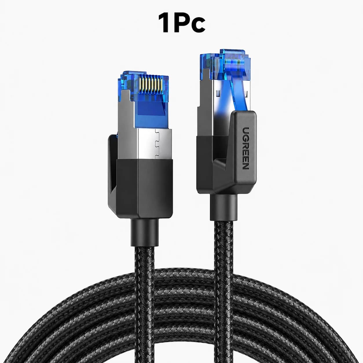 Cat8 pletený LAN/Ethernet kabel 40Gbps