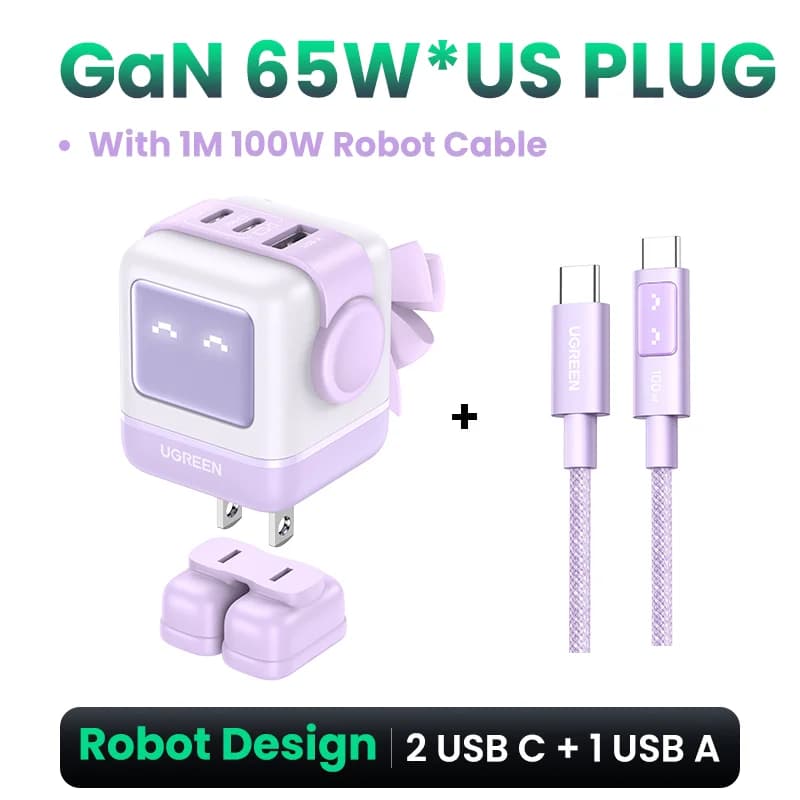 Rychlonabíječka GaN USB-C 30W/65W s PPS