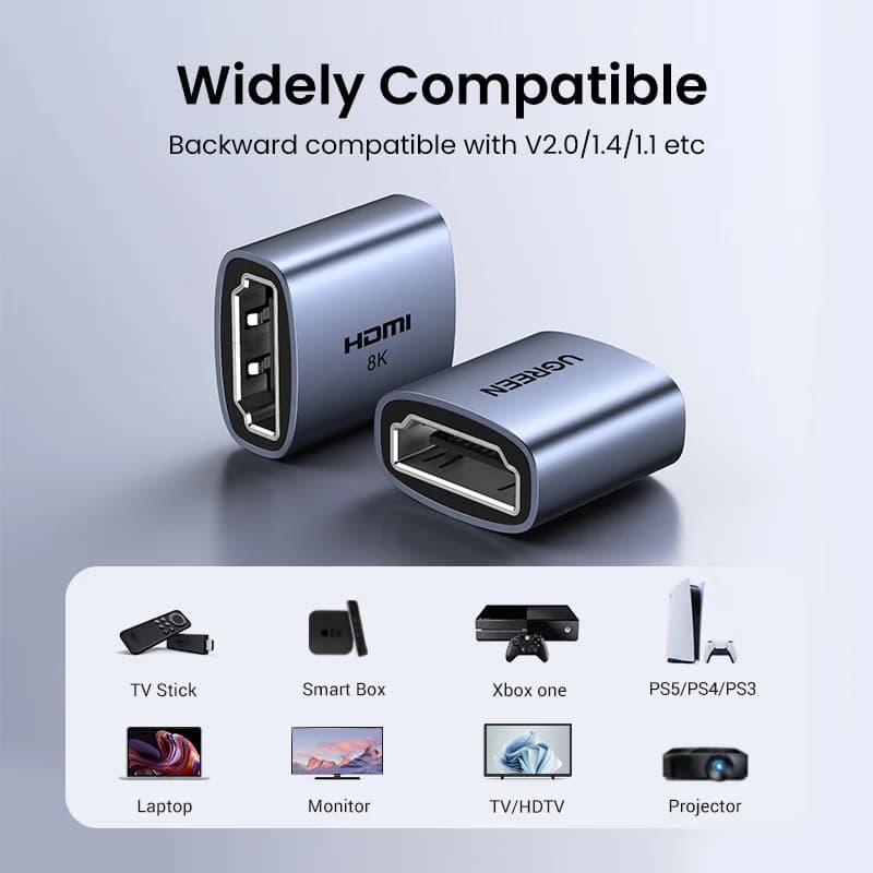 8K HDMI spojka samice na samici