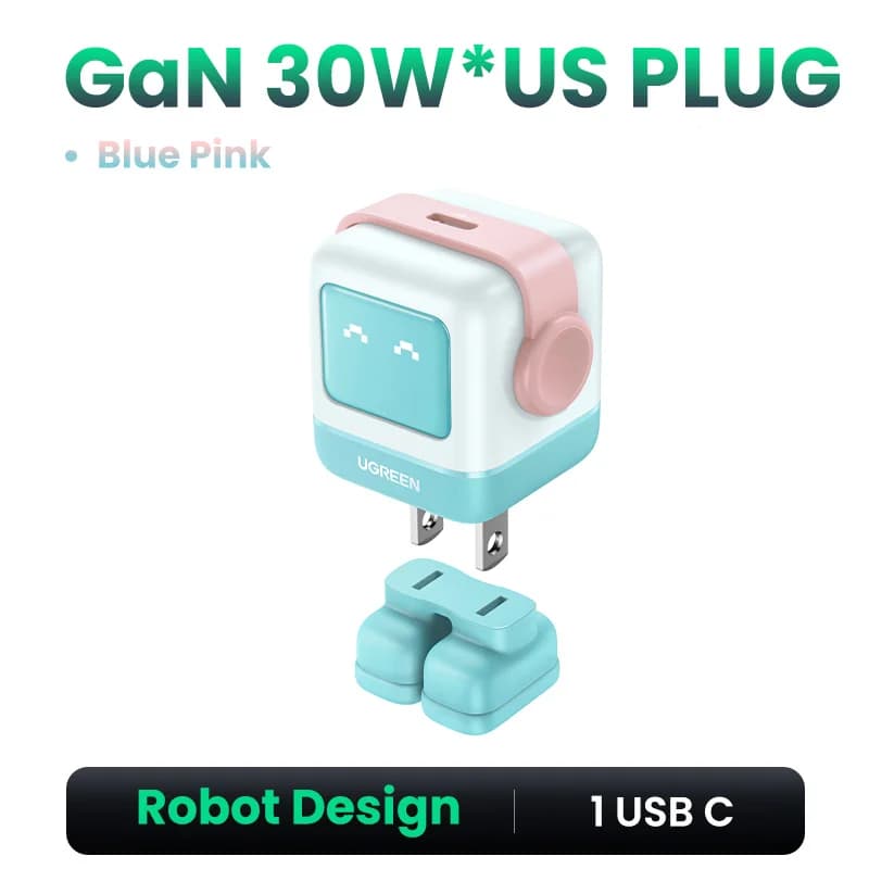 Rychlonabíječka GaN USB-C 30W/65W s PPS