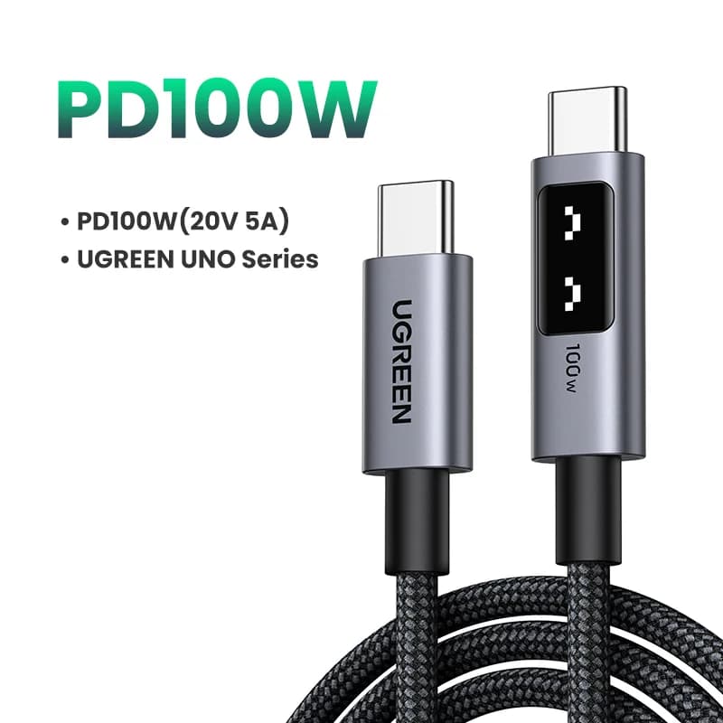 Kabel USB-C na USB-C, 100W PD, 0,5–3 m