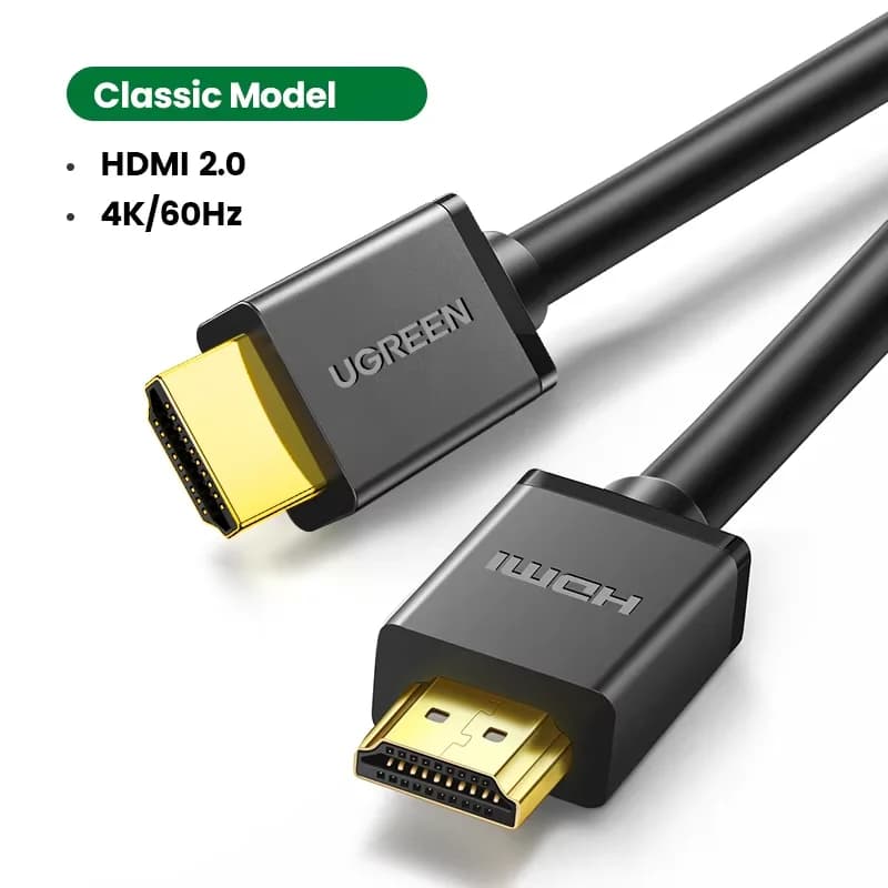 High Speed HDMI Cable, 4K 60Hz, Gold Plated