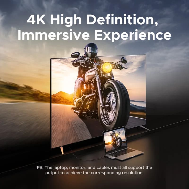 6v2 USB-C hub s HDMI 4K a čtečkou karet