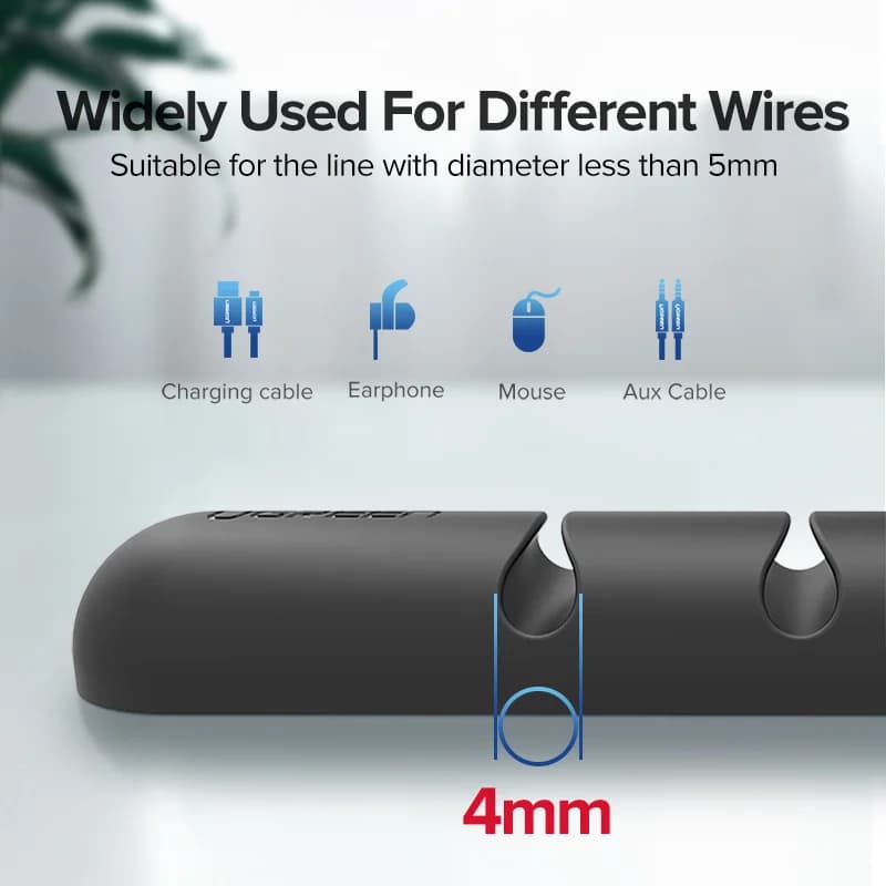Silikonové úchyty na USB kabely