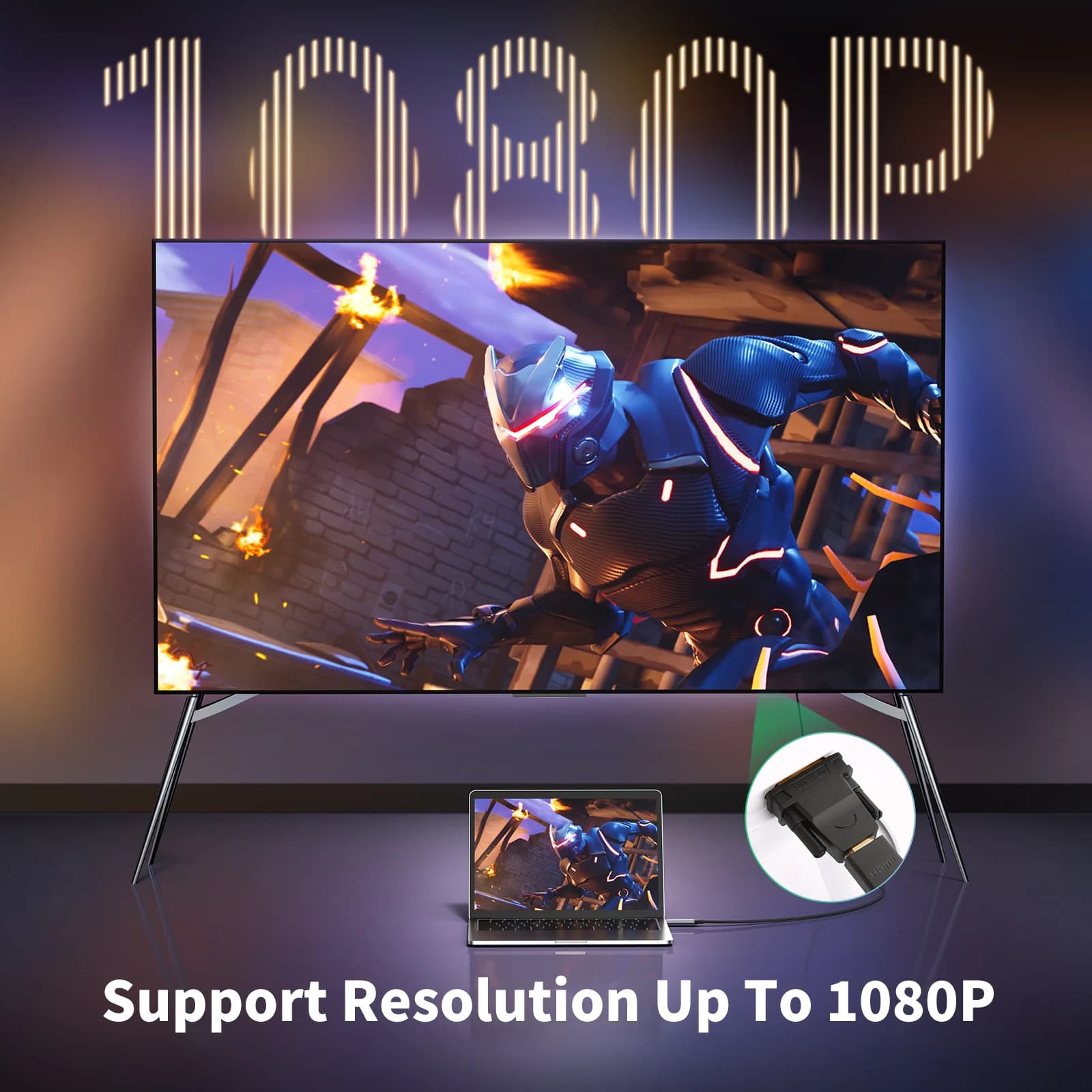 Oboustranný adaptér DVI-D na HDMI