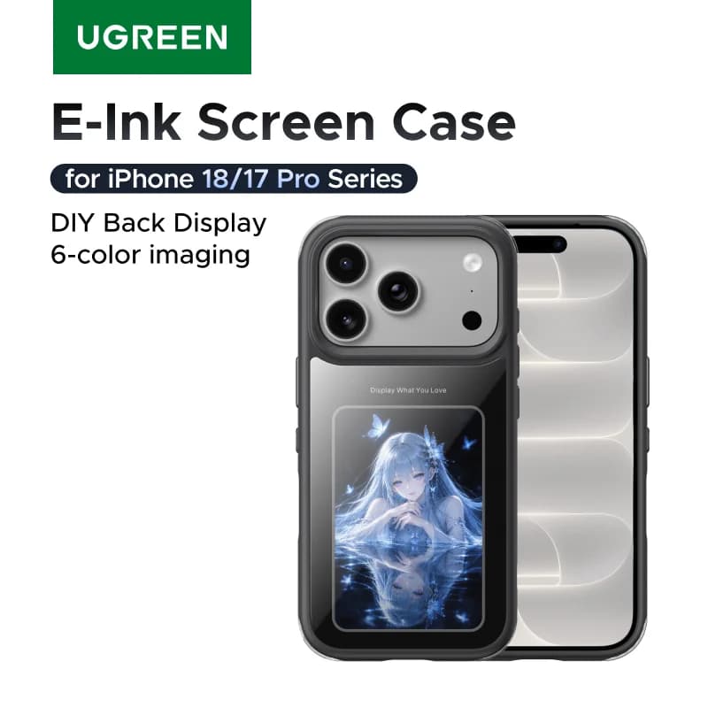Magnetické pouzdro s E-ink obrazovkou pro iPhone Pro Max