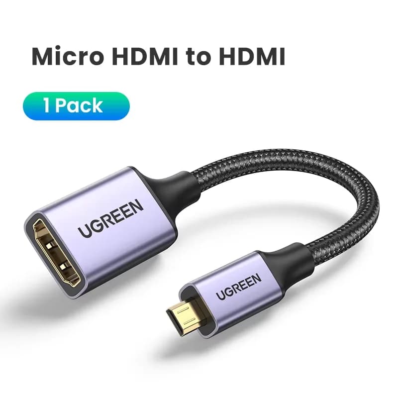Adaptér Micro HDMI na HDMI, kabel 4K