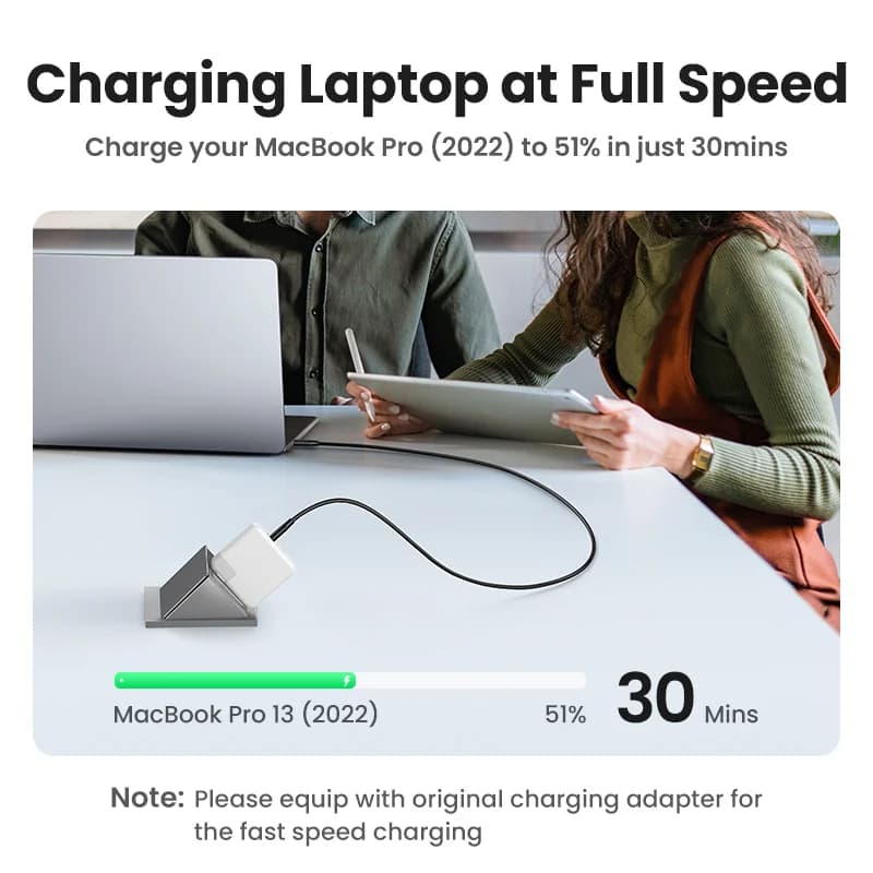 Kabel USB-C na USB-C, 100W/60W PD, 0,5-3 m