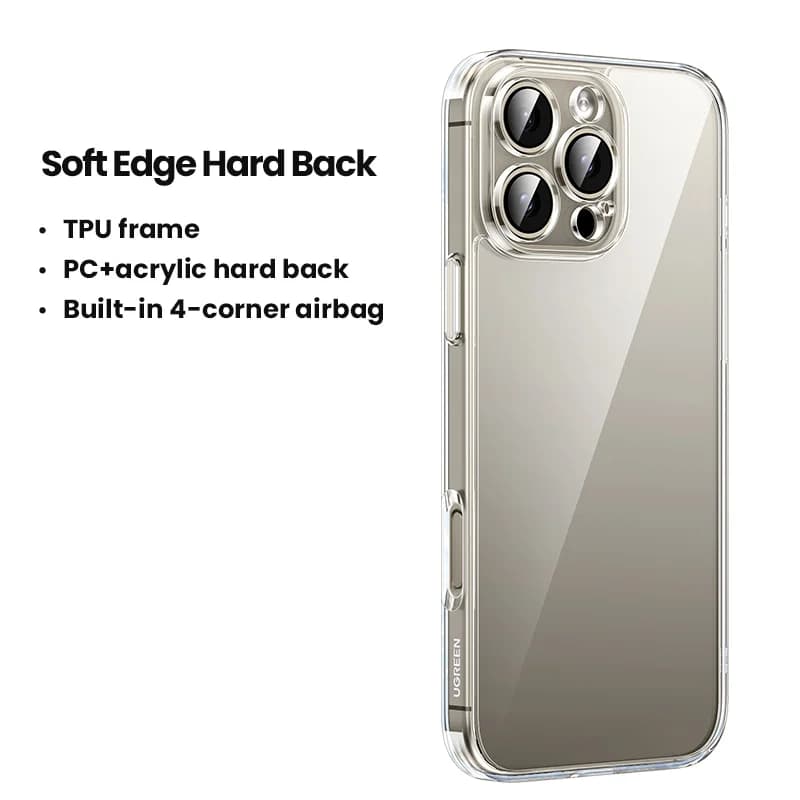 Průhledné ochranné pouzdro pro iPhone s odolností proti nárazům