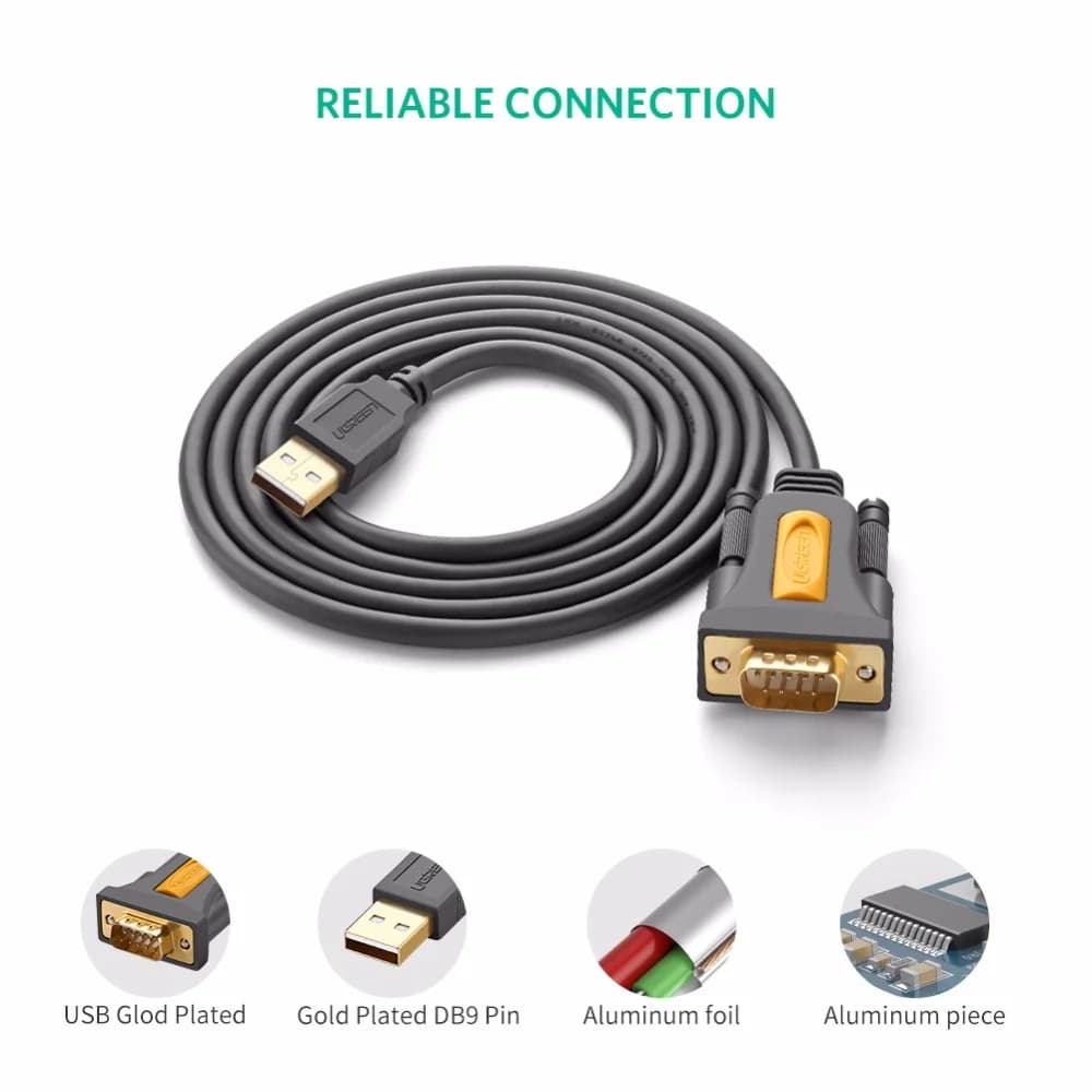 Kabel USB na RS232 DB9 sériový port adaptér