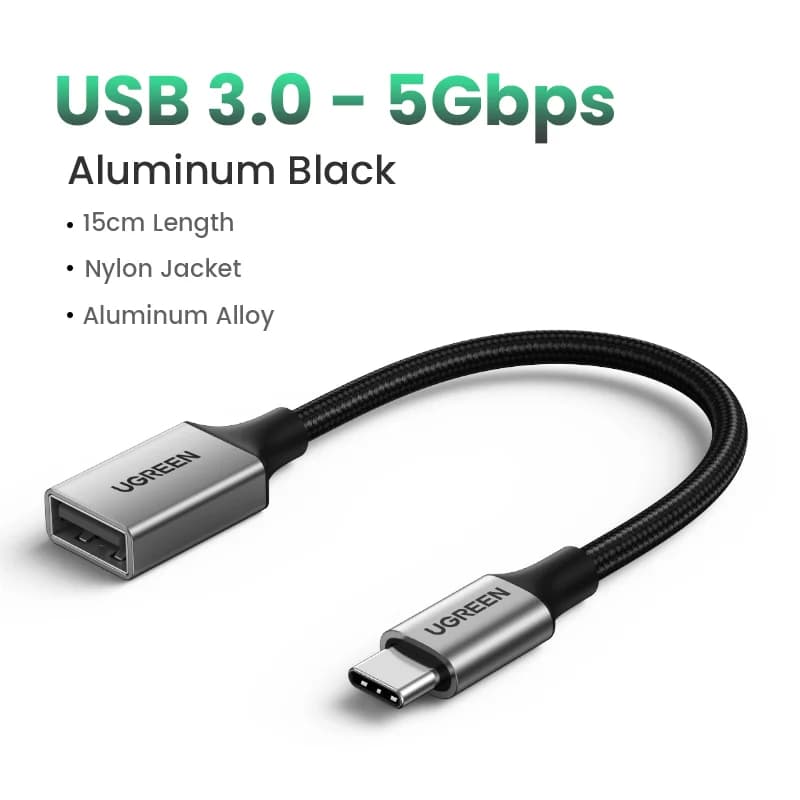 USB-C na USB 3.0 OTG datový adaptér