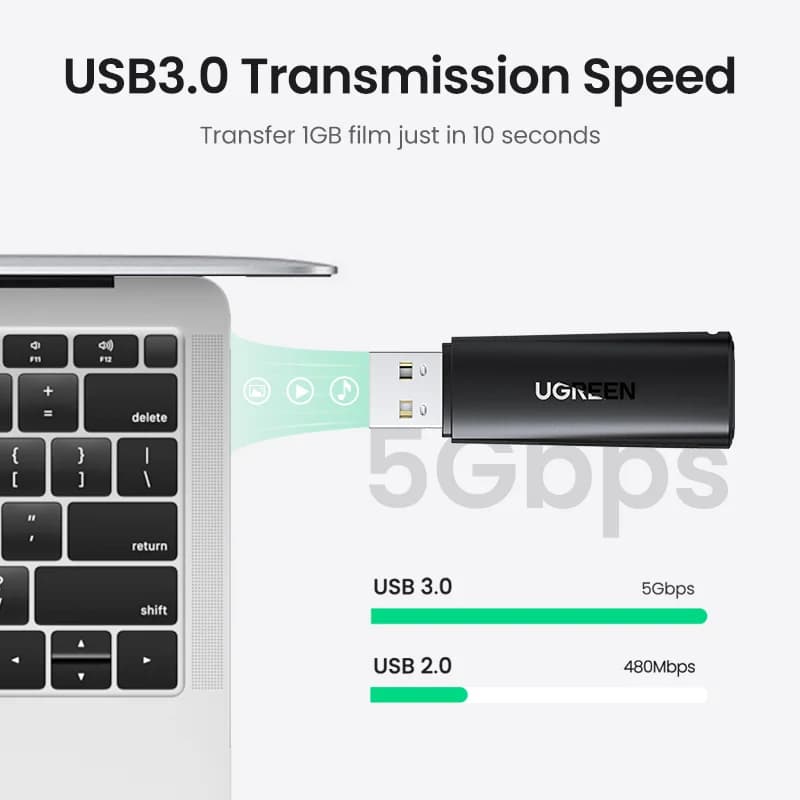 Čtečka karet USB 3.0 pro SD a Micro SD karty