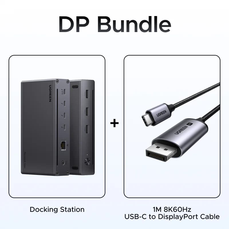 8v1 dokovací stanice Thunderbolt 4 s výstupem 8K