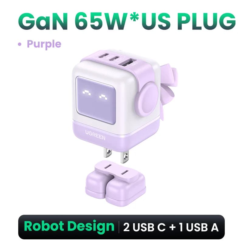 Rychlonabíječka GaN USB-C 30W/65W s PPS
