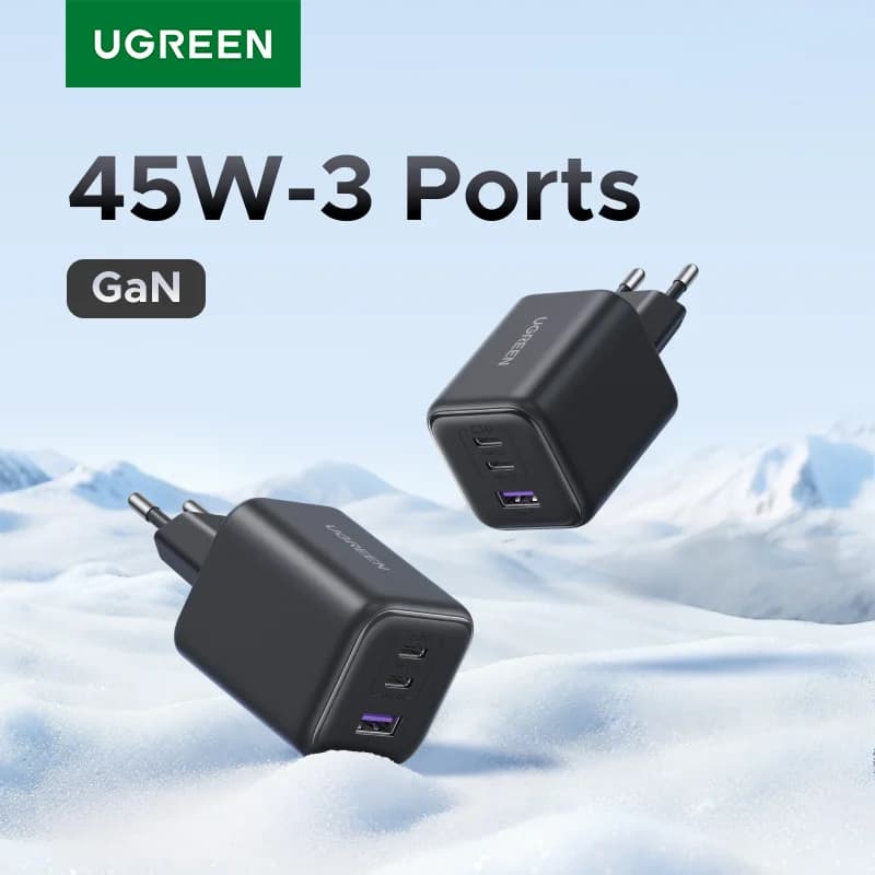 45W GaN USB-C PD nabíječka s PPS