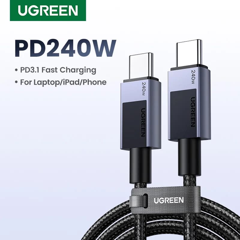 Kabel USB-C na USB-C, 240 W, s rychlonabíjením PD3.1