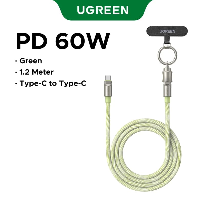 USB-C šňůra kolem krku s nabíjením PD60W