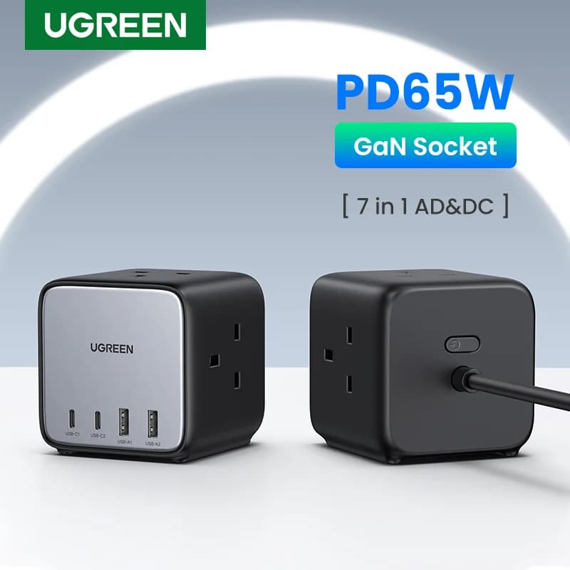 Nabíjecí stanice pro stůl 65W GaN s USB-C
