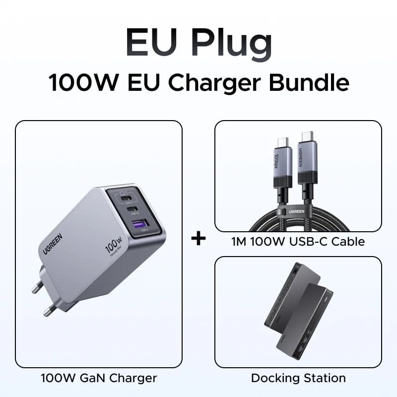 9v1 dokovací stanice USB-C s trojitým displejem