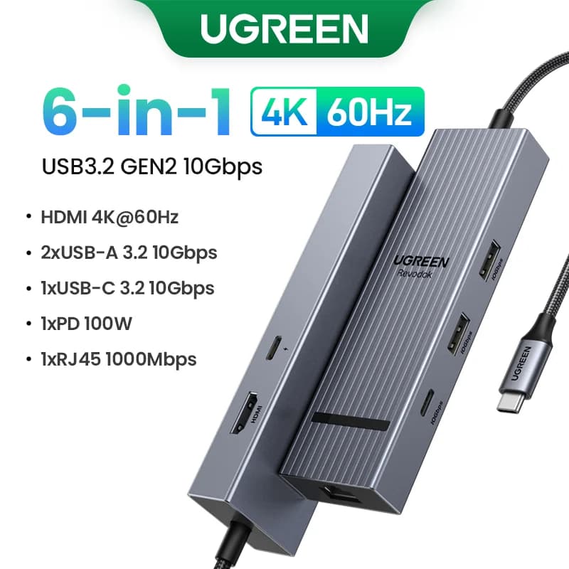 USB-C Hub s 4K HDMI & 100W PD