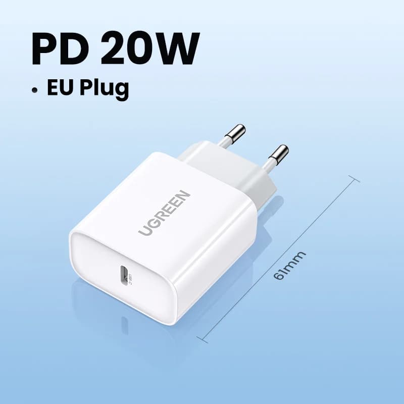 20W USB-C síťový adaptér, QC4.0 PD