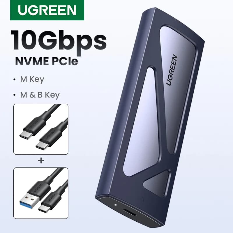 M.2 NVMe SSD pouzdro USB-C 5Gbps