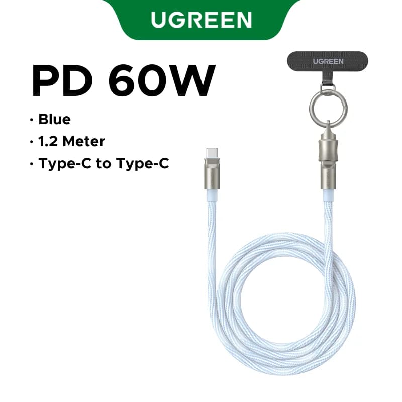 USB-C šňůra kolem krku s nabíjením PD60W
