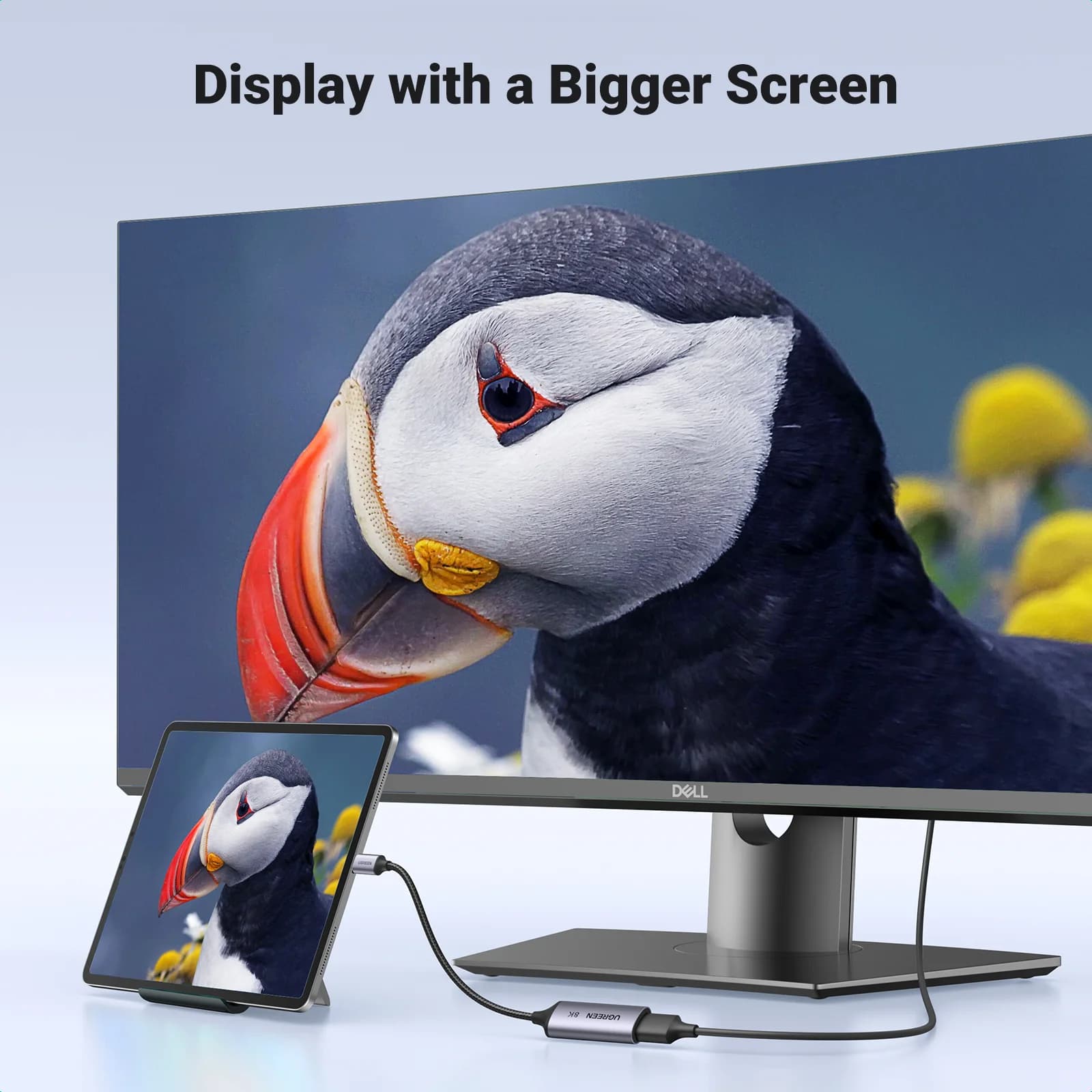 Adaptér USB-C na DisplayPort 1.4 pro 8K displej