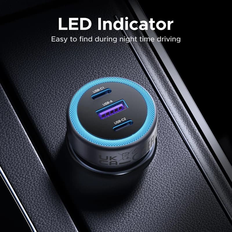 30W USB-C PD auto-nabíječka