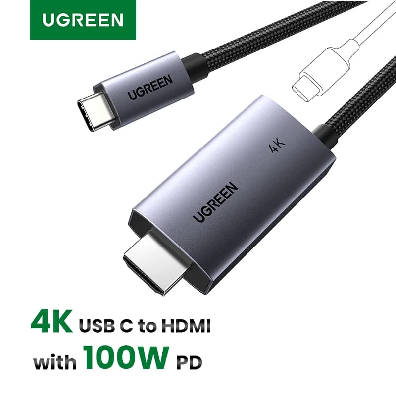 Kabel USB-C na HDMI, 4K@60Hz, PD 100W, 2 m
