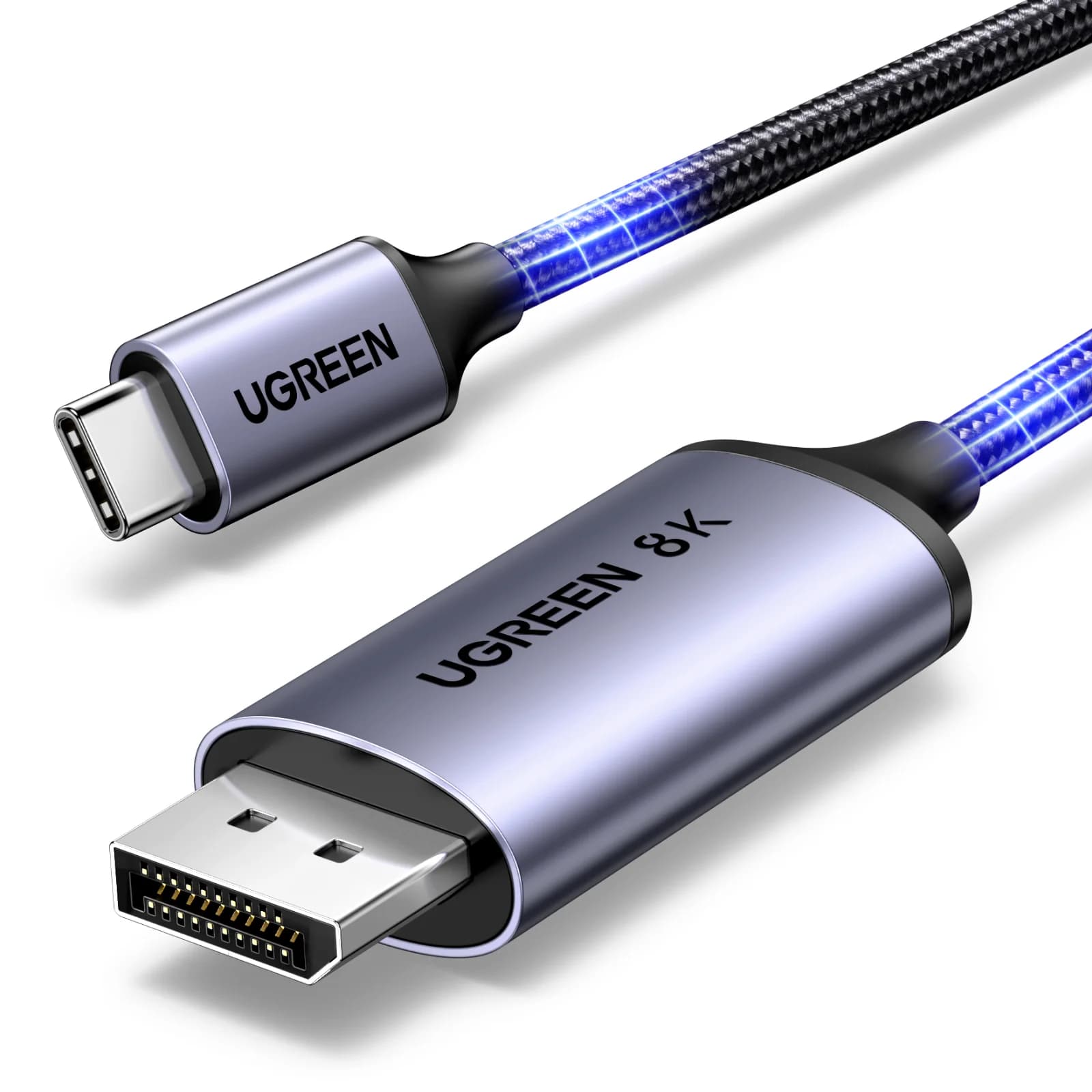 Kabel USB-C na DisplayPort 1.4, rozlišení 8K