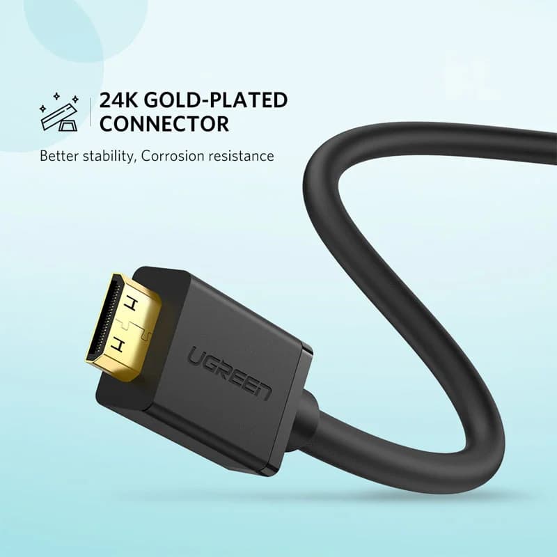 Mini HDMI na standardní HDMI 4K adaptérový kabel