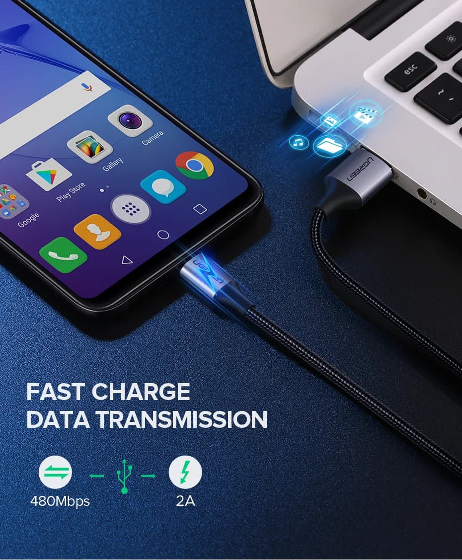 Mikro USB rychlý nabíjecí kabel