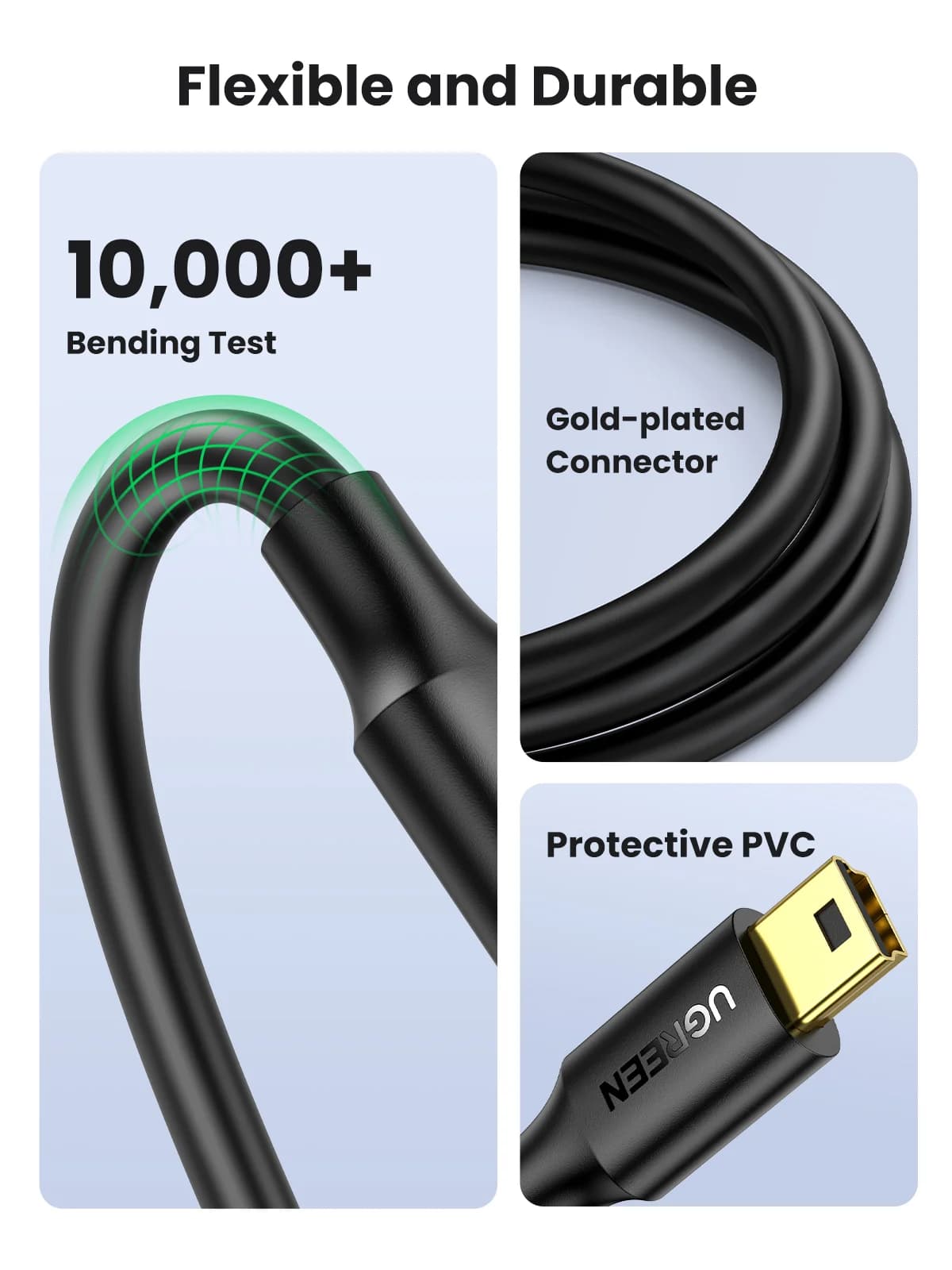 Datový a nabíjecí kabel Mini USB na USB
