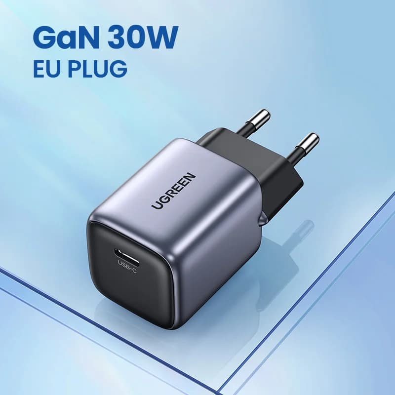 30W GaN USB-C rychlonabíječka s PD 3.0