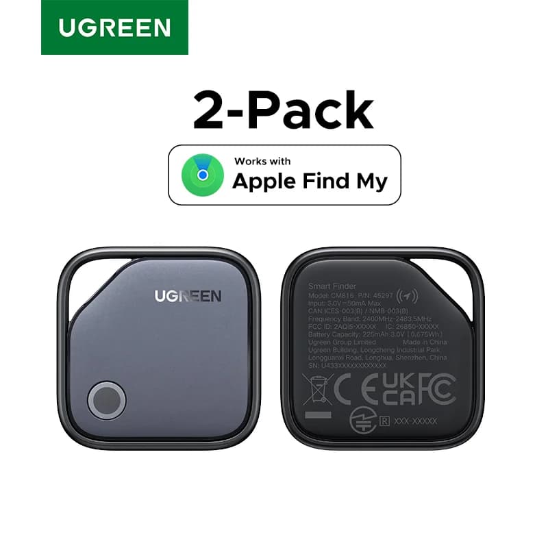 Bluetooth chytrý štítek tracker pro iOS Find My
