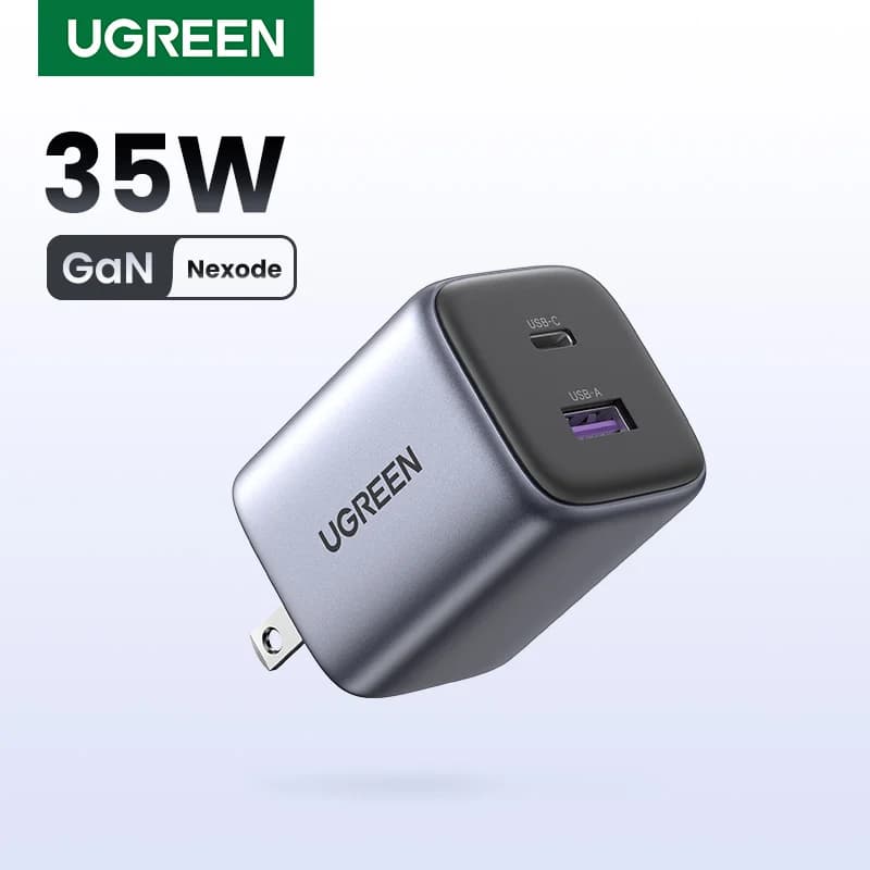 35W GaN USB-C rychlonabíječka se zástrčkou US