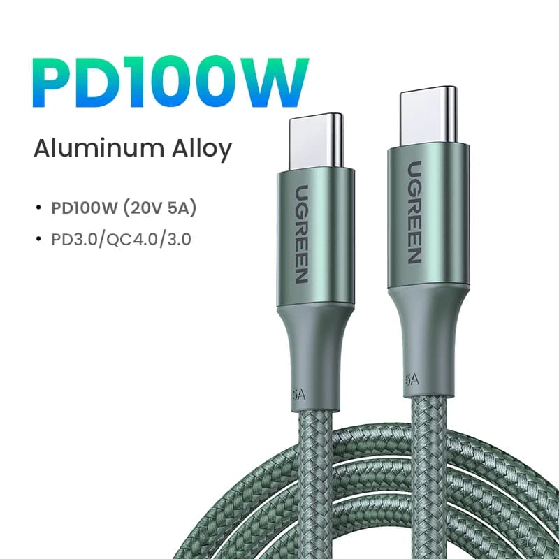 Kabel USB-C na USB-C, 100W PD, 5A