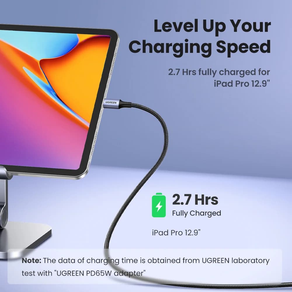 Kabel USB-C na USB-C, 100W PD, 5A