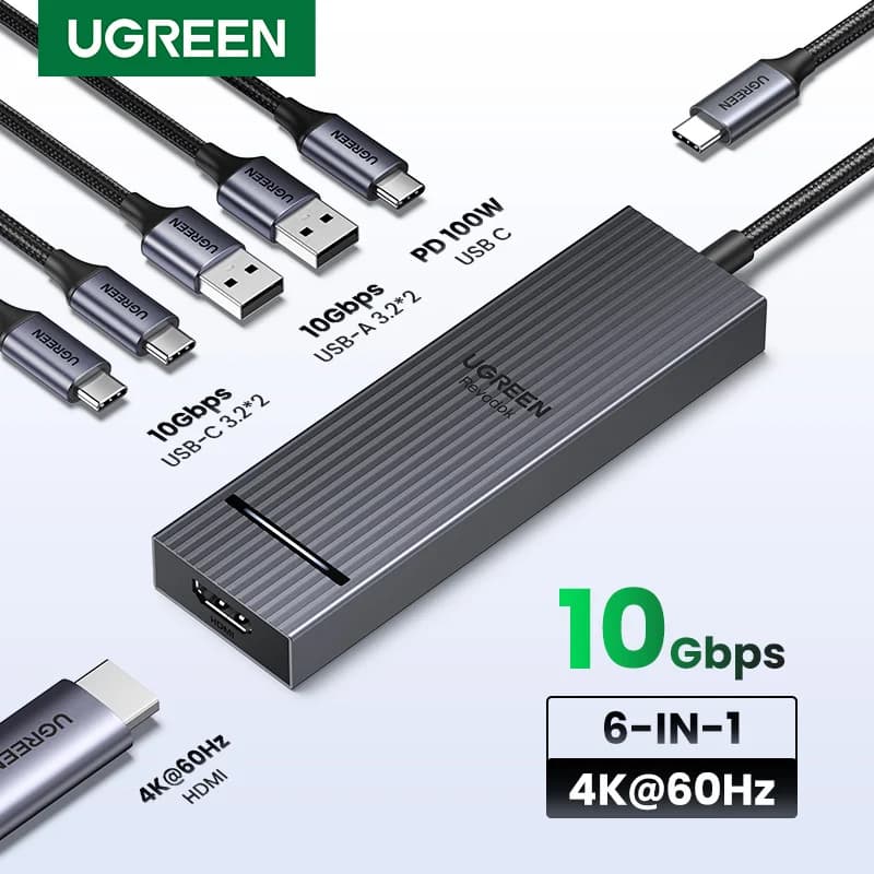 USB-C Hub s 4K HDMI & 100W PD