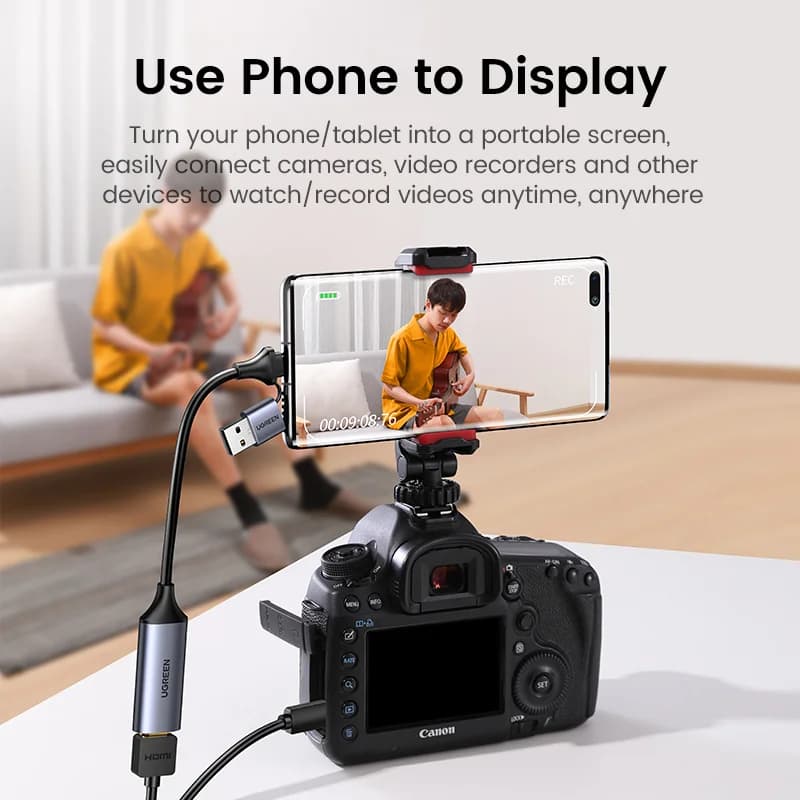 Záznamová karta HDMI na USB-C 4K