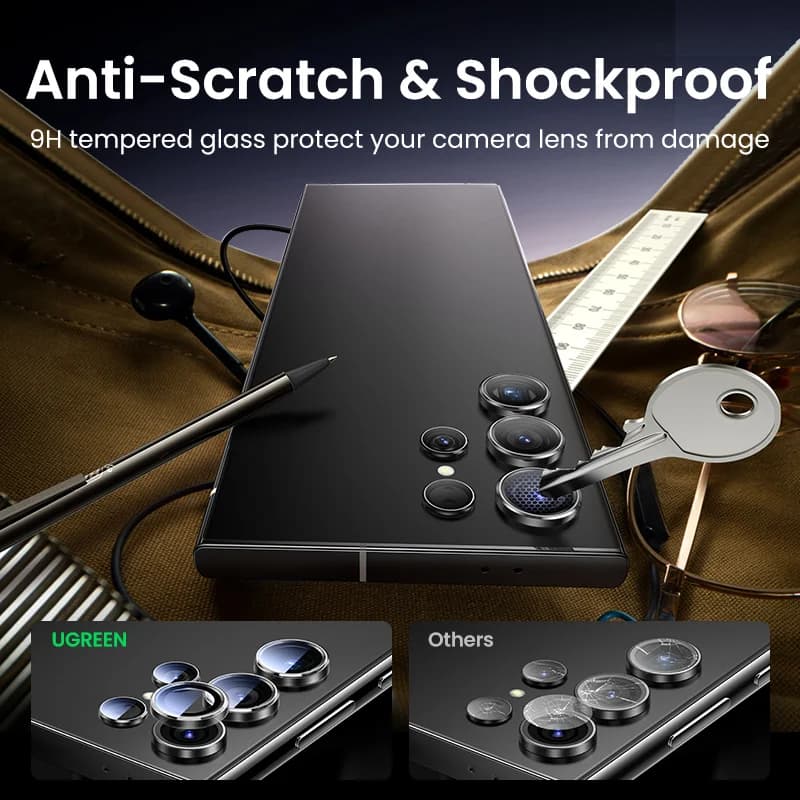 Ochrana objektivu kamery s plným pokrytím pro Samsung Galaxy