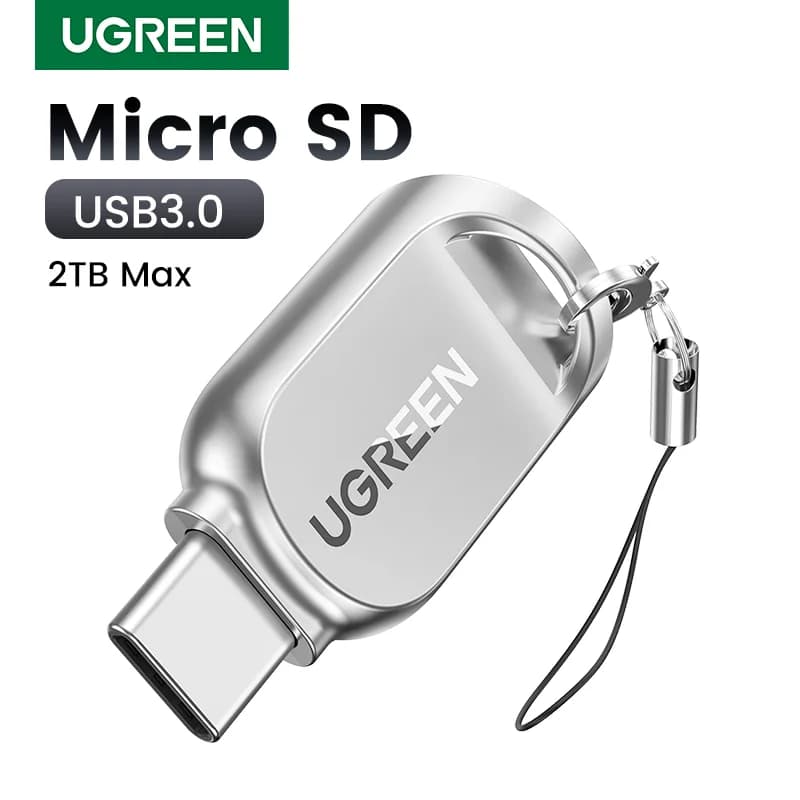 Čtečka Micro SD karet USB-C, USB 3.0 OTG