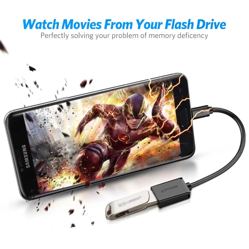 Kabelový adaptér Micro USB OTG